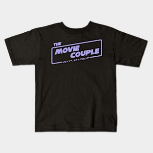 The Movie Couple Logo Tee - Purple Logo Kids T-Shirt